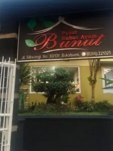 Bubur Ayam Bunut Sukabumi